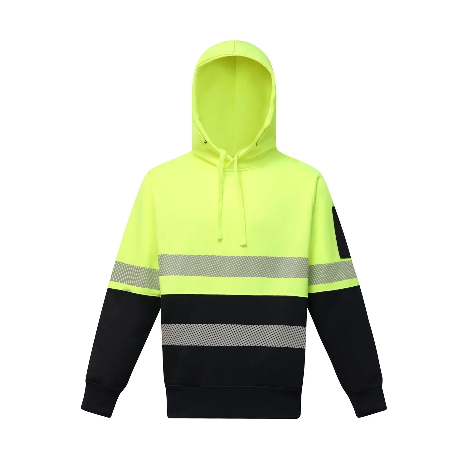 AIW Hi-Vis Two Tone Safety Hoodies with Segmented Tape - Image 4