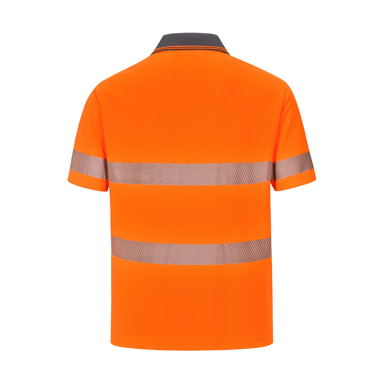 AIW Unisex Cooldry Segmented Tape S/S Polo - Image 4