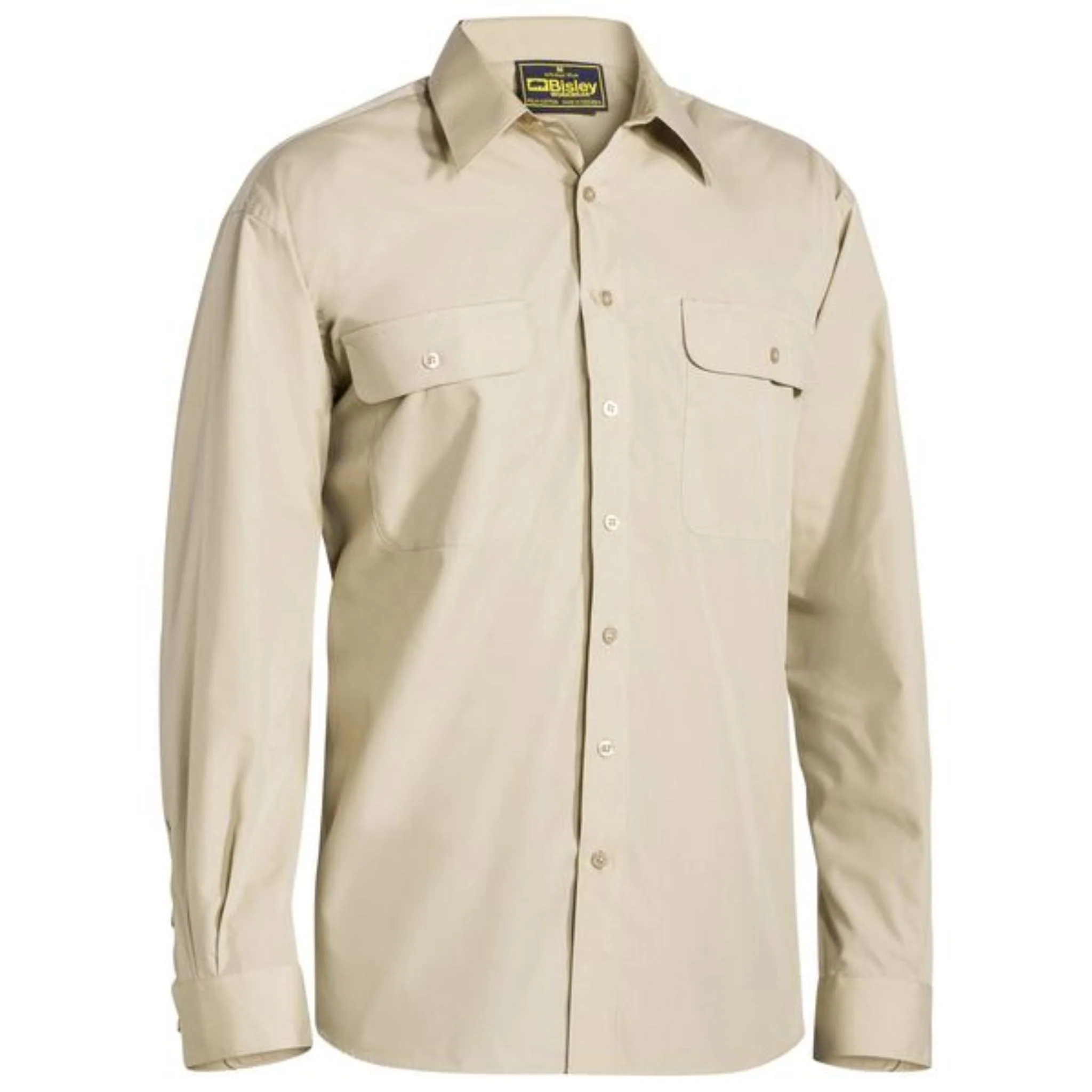Bisley  Permanent Press Long Sleeve Shirt - Image 5