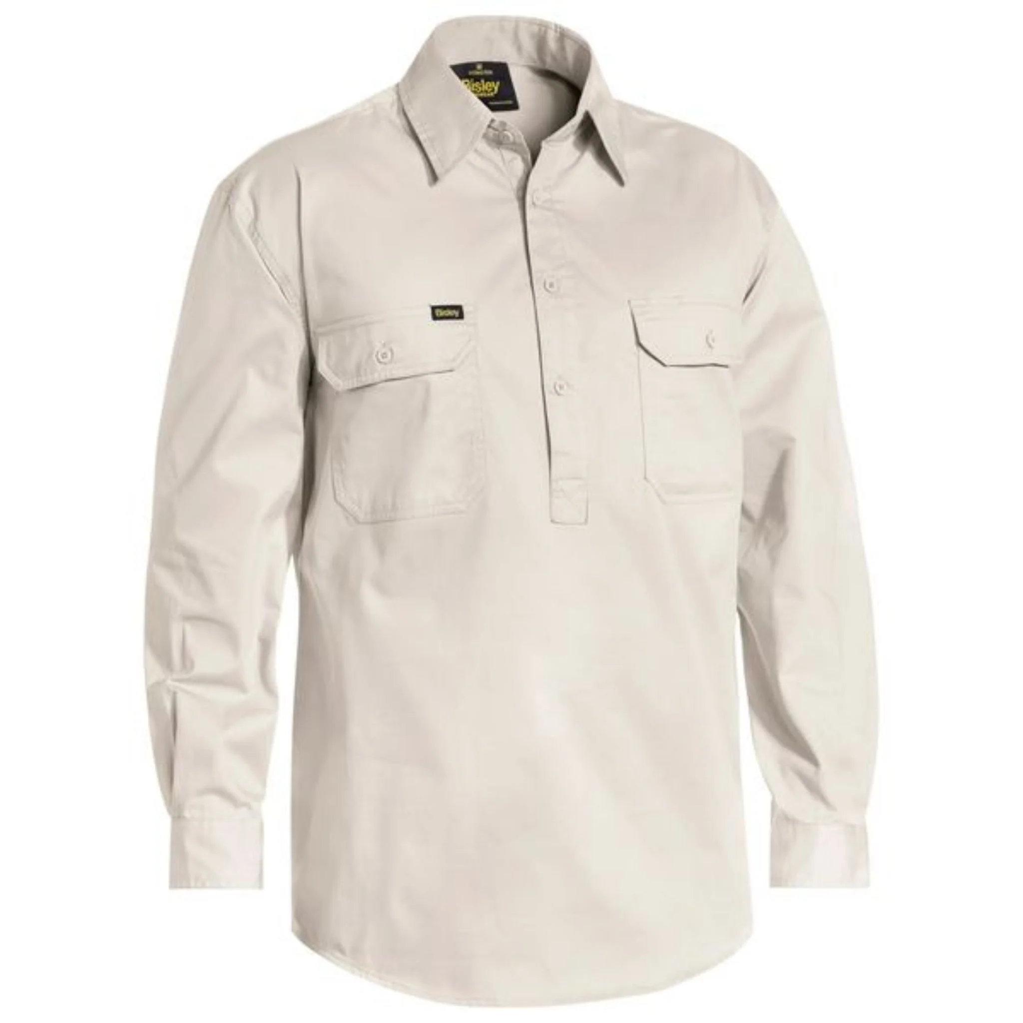 Bisley  Closed Front Cool Lightweight Drill Shirt - Image 7