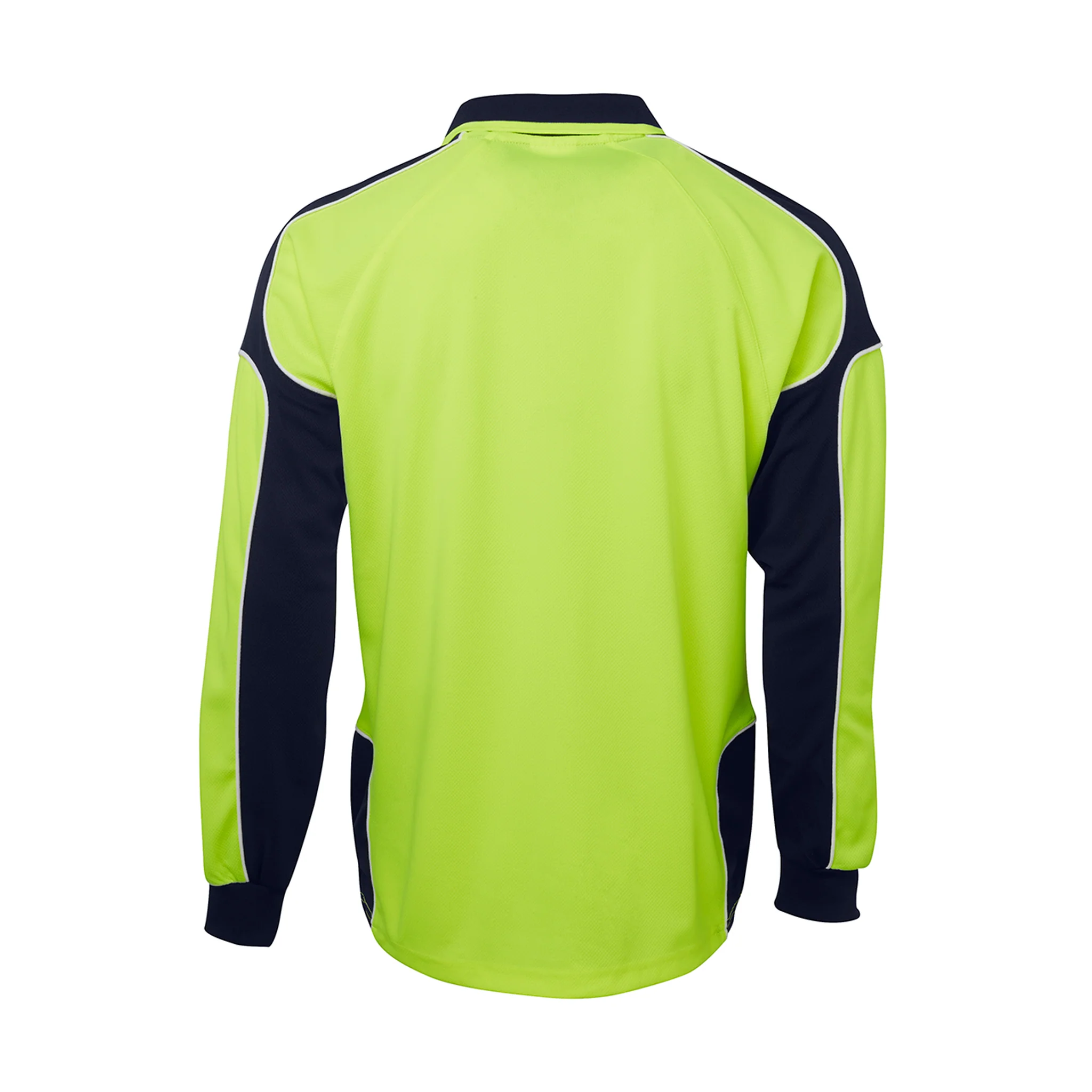 JB's Wear Hi Vis L/S Arm Panel Polo - Image 6