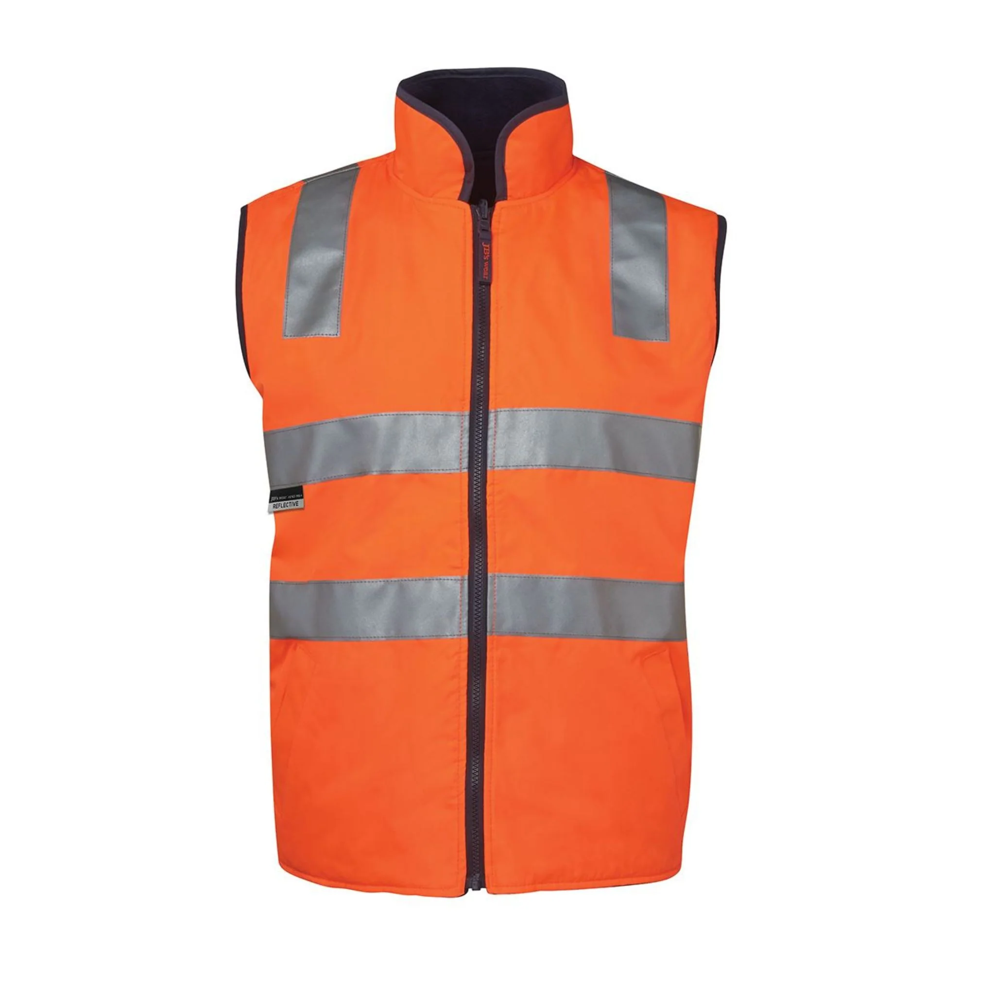 JB's Wear Hi Vis Day/Night Reversible Vest - Image 8