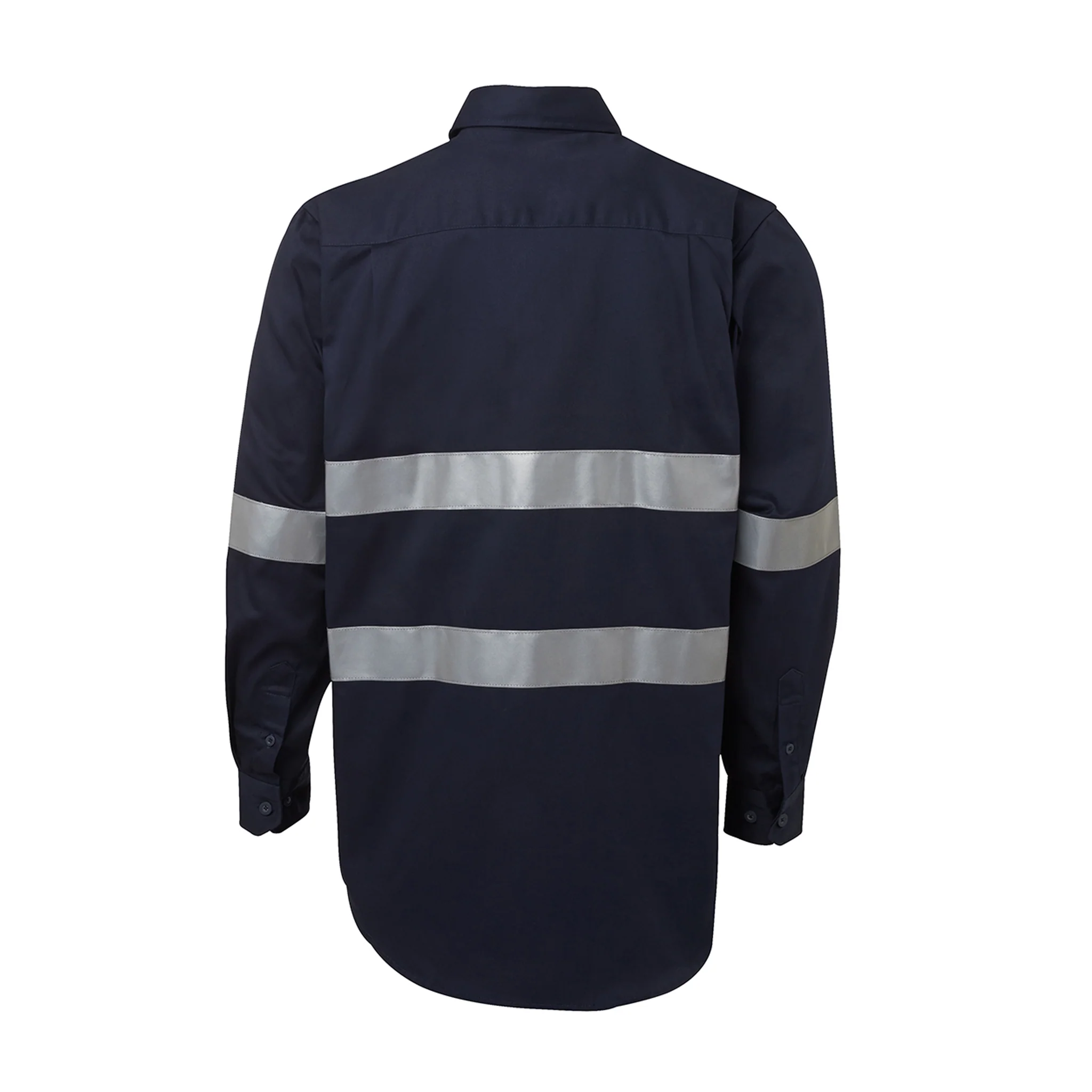 JB's Wear L/S 190g Work Shirt with Reflective Tape - Image 4