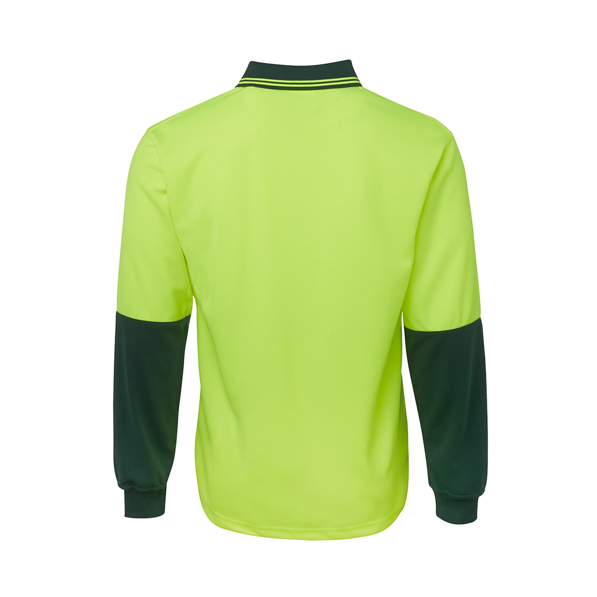 JB's Wear Hi Vis L/S Traditional Polo - Image 4