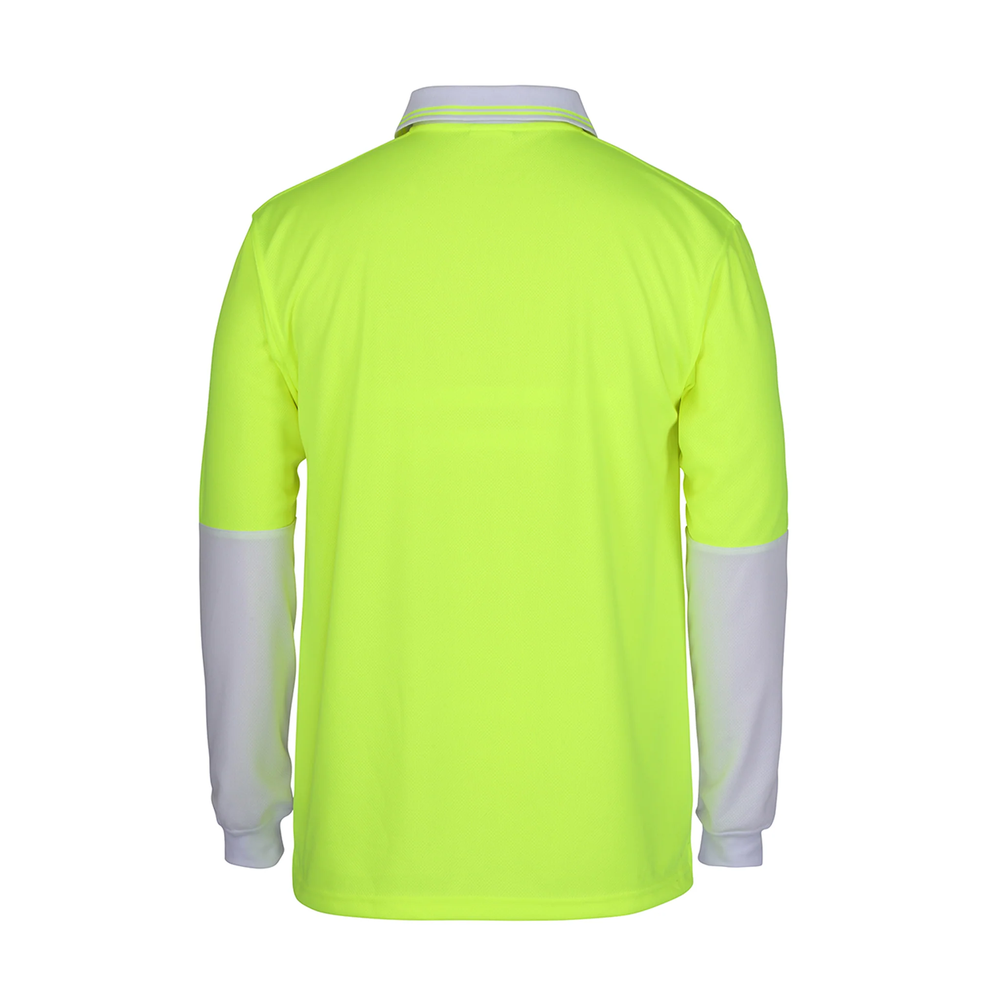 JB's Wear Hi Vis L/S Traditional Polo - Image 6