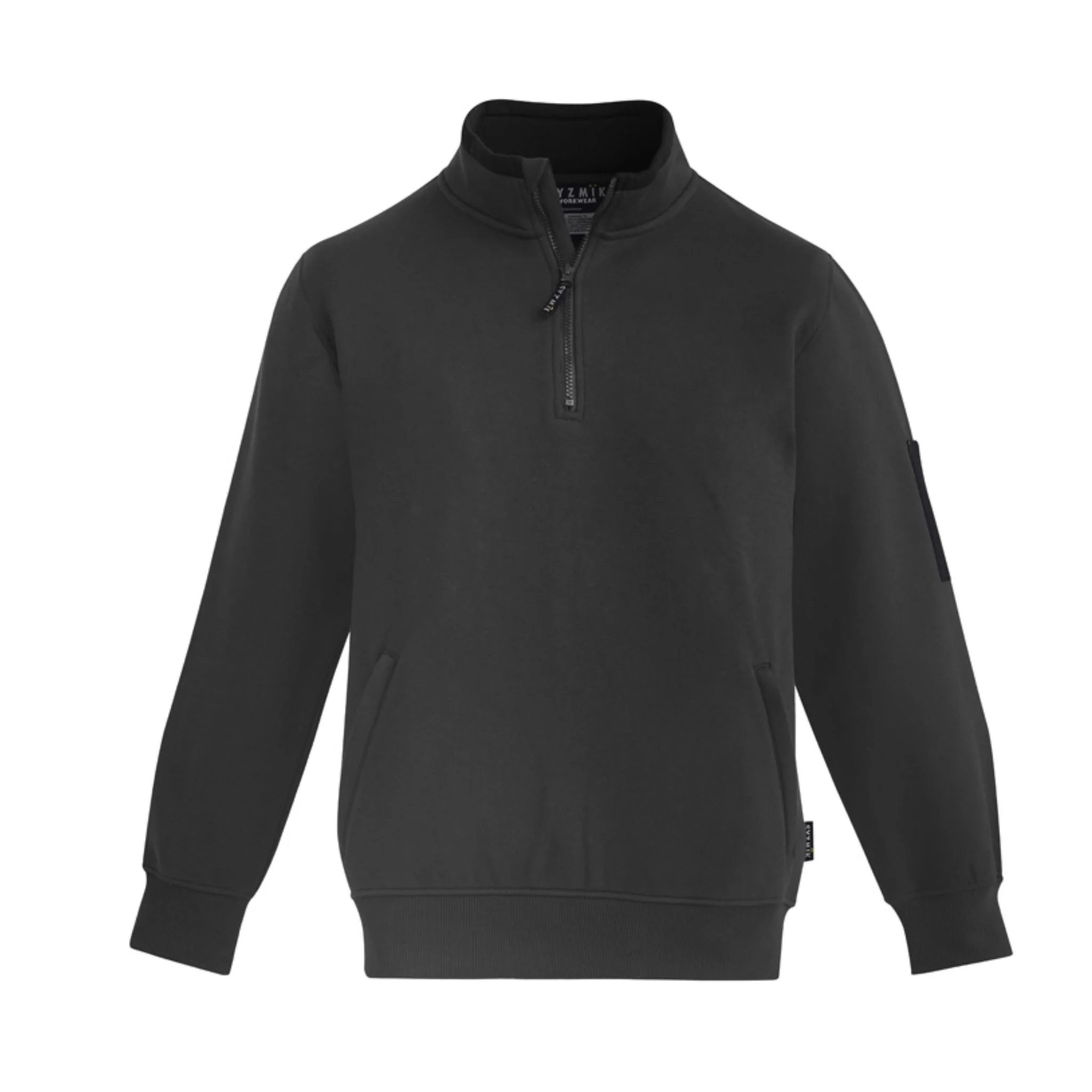 Syzmik Mens 1/4 Zip Brushed Fleece Jumper - Image 5