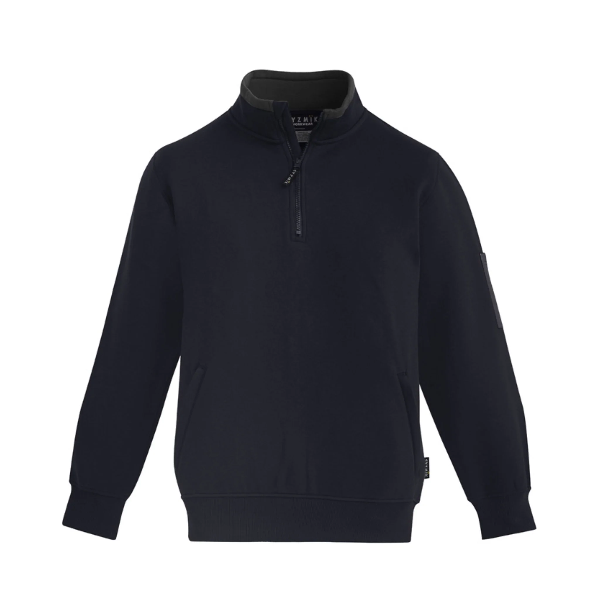 Syzmik Mens 1/4 Zip Brushed Fleece Jumper - Image 7